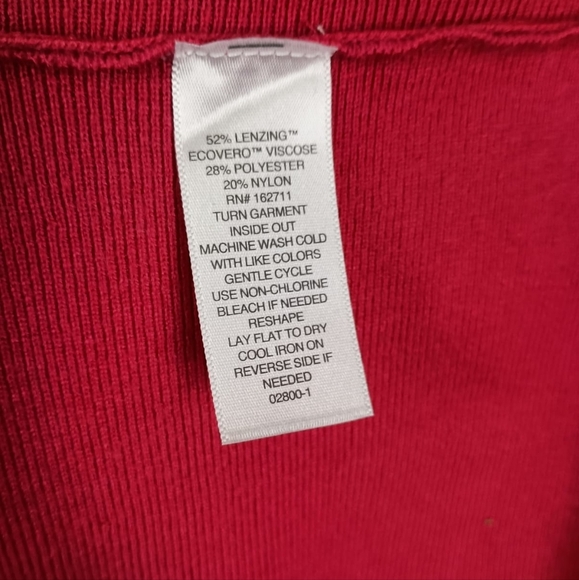 NWT Liz Claiborne A-Line Sweater Skirt in Jazzy Rose Size XXL - Picture 6 of 8